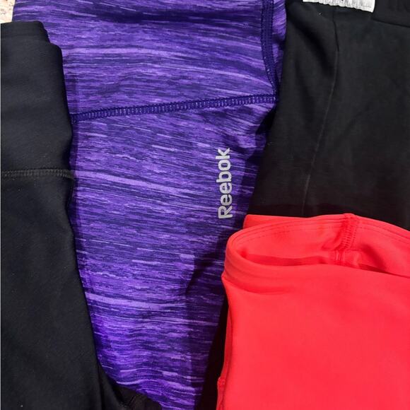 Under Armour, Fila, Pink, and Reebok Leggings Bundle Size Small Great Condition - Picture 4 of 8